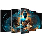 Tableau decoration murale salon toile imprime tableau deco tableau toile zen dcoration moderne bouddha ...