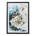 Tableau encadr - s3013700 - brume - 70 x 6 x 100 cm - design glam - cadre dor