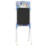 Tableau pour enfant 2 en 1 - chicos - double face - r�versible - bluey - m�tal et plastique - 98 cm hauteur ...