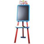 Tableau enfant - avengers - chevalet double face - noir / blanc - 120 x 40 x 38 cm