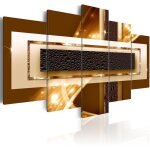 Tableau murando - impression sur toile intissee - multicolore - chambre - 100x50cm - avec cadre