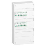 Tableau pr� - �quip� - logement type t3 / t4 - 3 rang�es - 13 modules - xe - resi9 - r9hpnfc15134p - ...