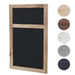 Tableau publicitaire - hwc - c51 - bois shabby vintage - 55x34x2cm - gris - brun