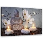 Tableau sur toile bouddha (p - 80) 90x60 cm