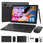 Tablette 10?? android 15 30go ram + 128go rom �cran partag� wifi 6 bluetooth 5. 4 batterie 6200 mah avec ...