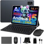Tablette android avec stylet - swapy - 101 pouces - android 15 - 24 go ram - 256 go rom - extensible ...