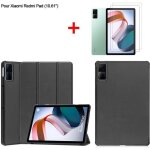 Tablette coque - xiaomi - redmi pad - housse pu cuir - film de protection - 10. 61 pouces