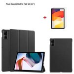 Tablette coque - xiaomi - redmi pad se - 11. 0 - pu cuir - film de protection