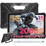 Tablette incassable 5g hotwav r9 ultra 24go + 512go / 2to 11 2k fhd + 20080mah tablette tactile android ...