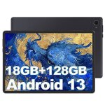 Tablette tactile 10 pouces - android 13 - octa - core - 18 go ram - 128 go stockage - 5g wi - fi