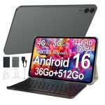 Tablette tactile 14 fhd + android 16 ? 36go ram + 512go rom ? mtk6769 octa core ? 4g lte dual sim ? cam�ra ...