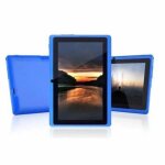 Tablette tactile q88 pour enfant - bleu - double camras - 512 mo ram - 8 go de stockage