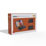Tablette tactile xiaomi pack redmi pad 2 pro 121 128 go gris + etui noir + clavier bluetooth noir + stylet ...