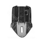 Tablier arriere / protege jambes adapt. mbk 50 booster 2004 / yamaha 50 bws 2004 noir metal