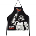 Tablier de cuisine - star wars - original stormtrooper - 100% coton - 80x70cm - blanc