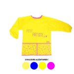 Tablier enfant - cmp - manches longues - 3 � 8 ans - lavable - 100% pvc