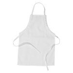 Tablier - noname - 445920 - 100% coton - bandoulire rglable - blanc