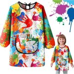 Tablier peinture enfant imperm�able blouse peinture enfant 6 - 12 anstablier manches longues enfantpour ...