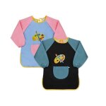 Tablier de peinture imperm�able enfant - avec manches longues et poches - pour fille / gar�on de 6 � ...