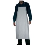 Tablier de protection pvc apron double enduction 120x90cm blanc - coverguard - 56181