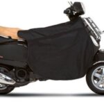 Tablier scooter darts luxe pour vespa 125 lx et lxv 2005  2012 - noir - tu