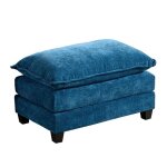 Tabouret canap� moderne salon chambre appartement coussin double couche confortable tissu chenille respirant ...