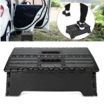 Tabouret pliant - escabeau en plastique - antid�rapant - pliable - capacit� 300 lb