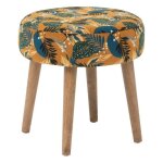 Tabouret sango ocre - atmosphera createur dinterieur