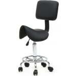 Tabouret de travail  roulettes tabouret de selle ergonomique pivotante hauteur rglable 50 - 60. 5 cm ...
