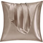 Taie oreiller satin 60x60 lot de 2 pour cheveux similaire aux taie d oreiller en soie housse de coussin ...