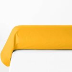Taie de traversin carina 85x185cm ocre - atmosphera cr�ateur dint�rieur