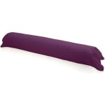 Taie de traversin - intimity - deep purple - 100% coton - rectangle - lit 1 ou 2 places Taie de traversin - intimity - deep purple - 100% coton - rectangle - lit 1 ou 2 places