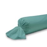 Taie de traversin - la maison damelie - diabolo menthe - coton 100% - lavable en machine - rectangle Taie de traversin - la maison damelie - diabolo menthe - coton 100% - lavable en machine - rectangle