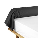 Taie de traversin lina 85x185cm noir Taie de traversin lina 85x185cm noir