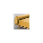 Taies de traversin - promo linge - lia - percale de coton 78fils - 185 x 85 cm - jaune