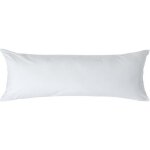 Taie de traversin - coton - 200 fils - hypoallergénique - 50 x 140 cm - blanc Taie de traversin - coton - 200 fils - hypoallergénique - 50 x 140 cm - blanc