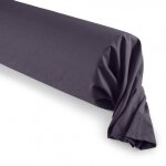Taie de traversin prune 45 x 185 cm / 100% coton / 57 fils / cm