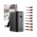 Taille - crayon professionnel - non spécifié - réglable - 9 marches ajustables - portable - noir Taille - crayon professionnel - non spécifié - réglable - 9 marches ajustables - portable - noir