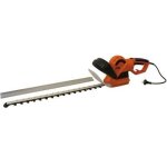 Taille - haie �lectrique - atika - ha710 / 61 - orange - coupe jusqu� 24 mm - poign�e pivotante