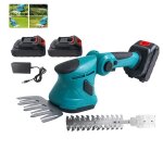 Taille - haie �lectrique sans fil 2 en 1 taille - haie 2 batteries vitesse 8�000�tr / min longueur de ...