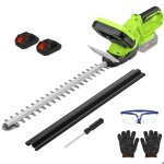 Taille haie electrique sans fil brushless - double interrupteur double poign�e 51cm compatible makita ...