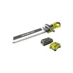 Taille - haies - ryobi - lames 60 cm - ecartement 26 mm - batterie 36v 4 ah et chargeur rapide 60 a Taille - haies - ryobi - lames 60 cm - ecartement 26 mm - batterie 36v 4 ah et chargeur rapide 60 a