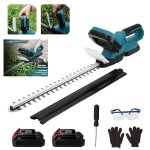 Taille - haies sans fil - 2 batteries 21v - taille haie electrique 2 poign�es et garde robuste et l�ger ...