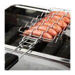 Taille panier � grillades en maille m�tallique filet de barbecue pour saucisses pique - nique camping ...