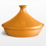 Tajine 32cm jaune canari - emile henry