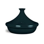 Tajine en céramique bleu belle ile 26 cm - emile henry - céramique flame® - cuisson sur gaz Tajine en céramique bleu belle ile 26 cm - emile henry - céramique flame® - cuisson sur gaz