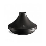 Tajine en céramique noir compatible induction 26 cm - emile henry Tajine en céramique noir compatible induction 26 cm - emile henry