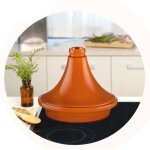 Tajine classic en pate à feu - d 32 cm Tajine classic en pate à feu - d 32 cm