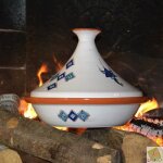 Tajine sahel bleu - d 31 cm