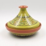 Tajine individuel �vas� marrakech vert - d 22 cm